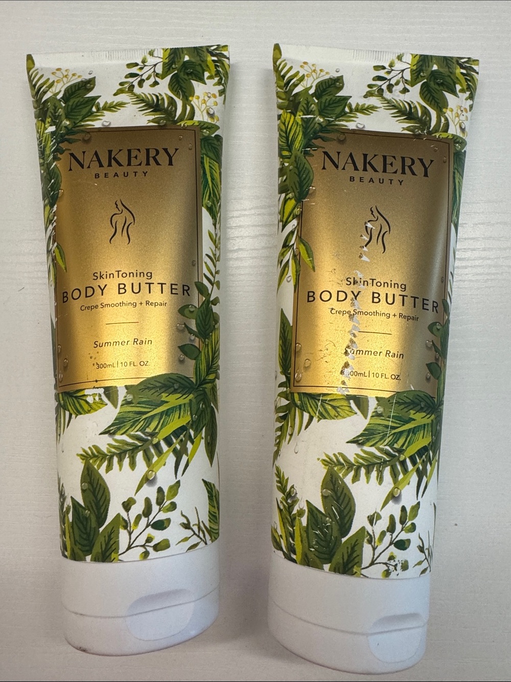 Set of 2 Nakery Beauty - Summer Rain SkinToning Body Butter